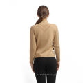 Newest sale good prices pure color sweater woman pullover